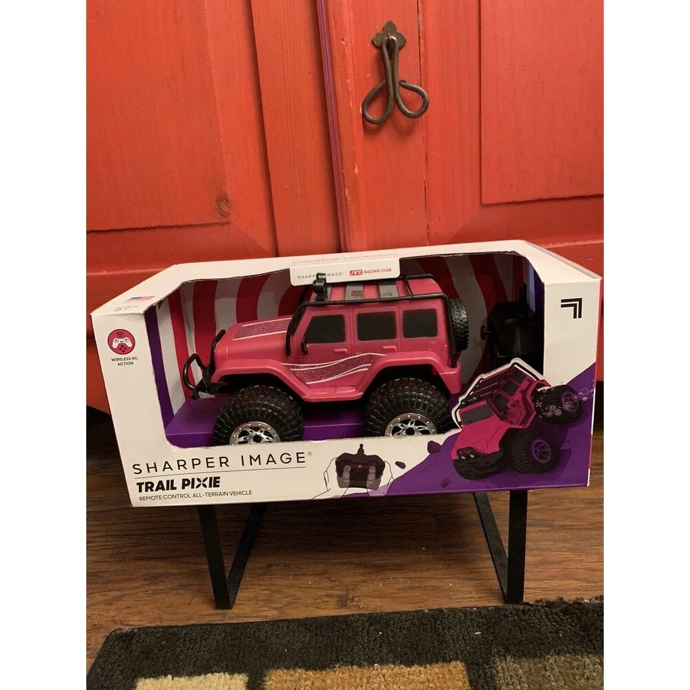 Sharper Image Remote Control Jeep Pink All-Terrain Vehicle Brand New in Box Gift